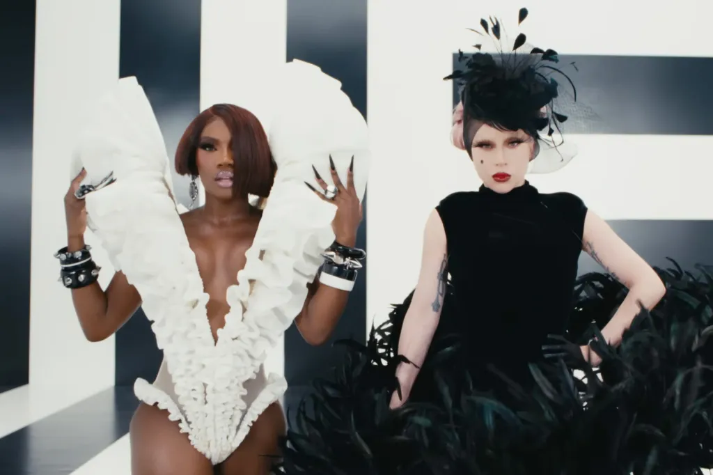 Behind the Scenes of Lady Gaga and Doechii's Fashion-Forward 'Runway' Music Video