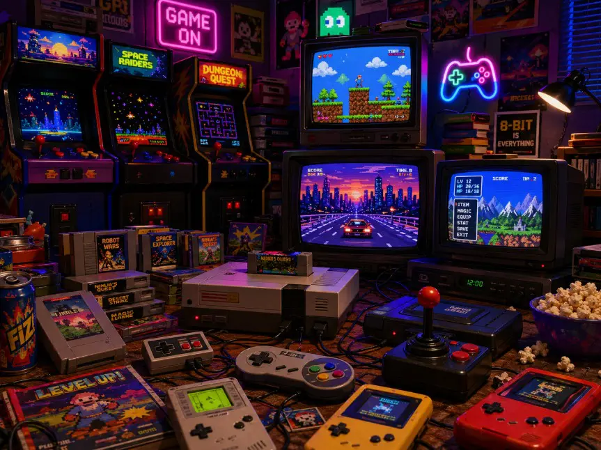 From Chip-Tunes to Handhelds: Why Retro Gaming Keeps Booming in the Streaming Age