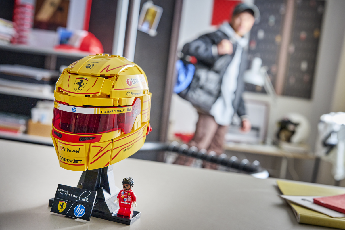 LEGO x Ferrari F1 Helmets: The New Collectible Every Charles Leclerc and Lewis Hamilton Fan Will Want