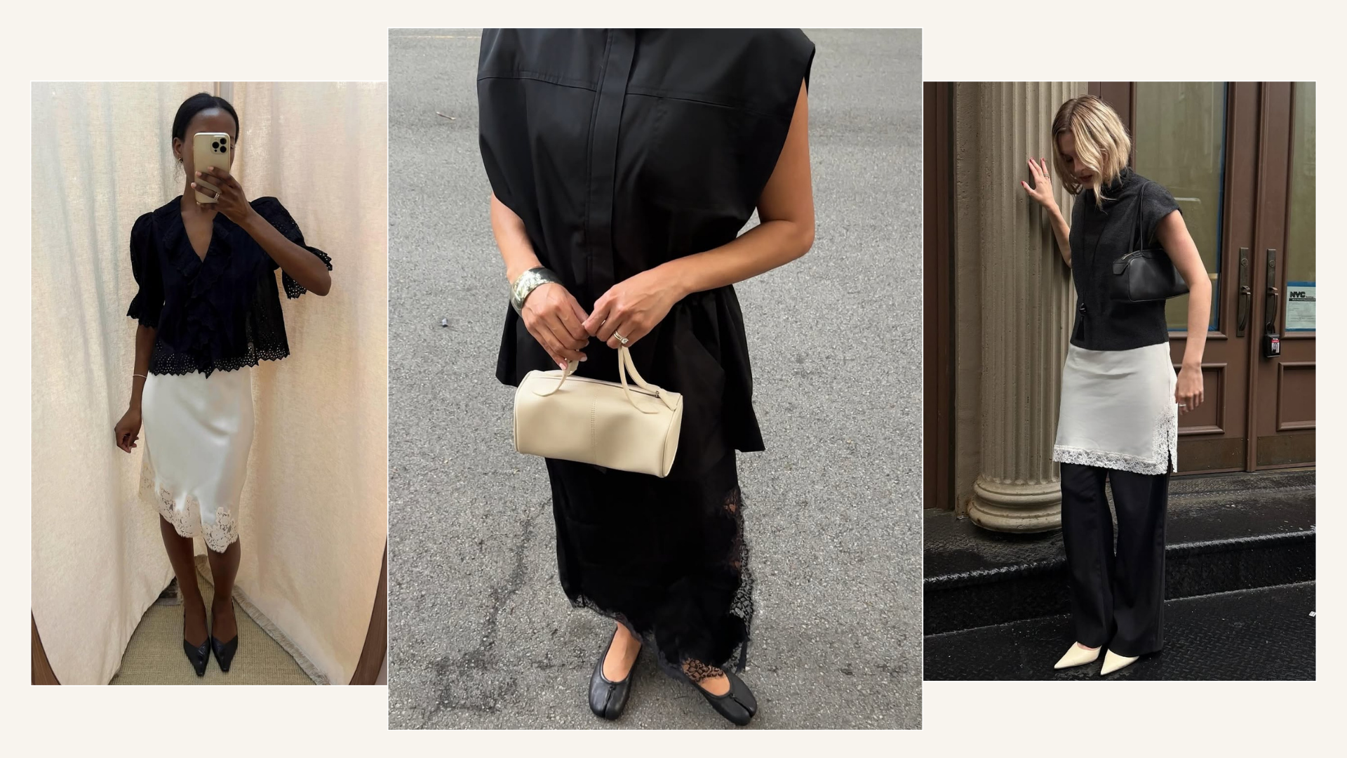Spring 2026’s Biggest Style Swings: Denim, Slip Skirts, Milky Grey Nails and Cerulean Blue