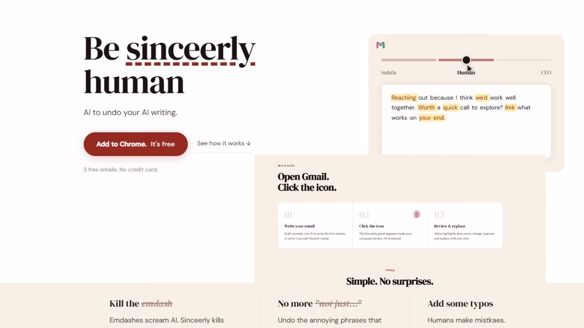 This ‘Anti‑Grammarly’ Tool Makes Your Emails Messier on Purpose — Is Imperfect Writing the New AI Flex?
