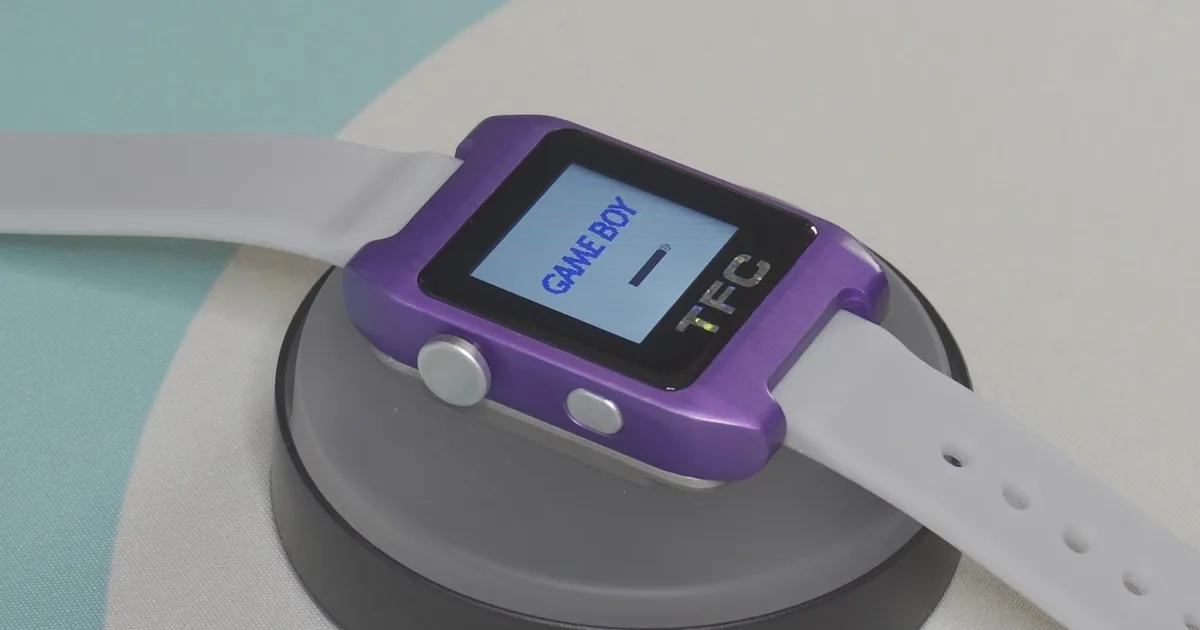 The Game Boy Color Watch: A Retro Gaming Marvel on Your Wrist