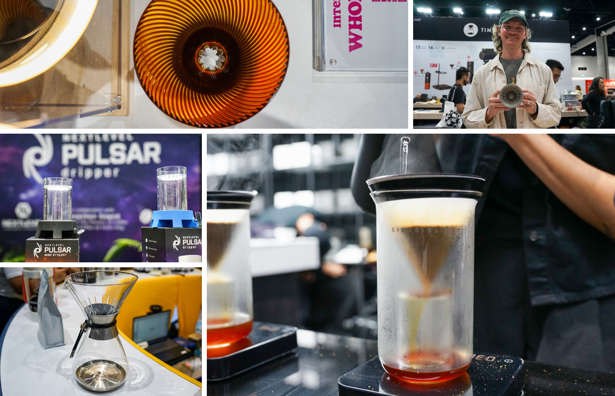 Discover the Latest Manual Pourover Brewers from World of Coffee San Diego