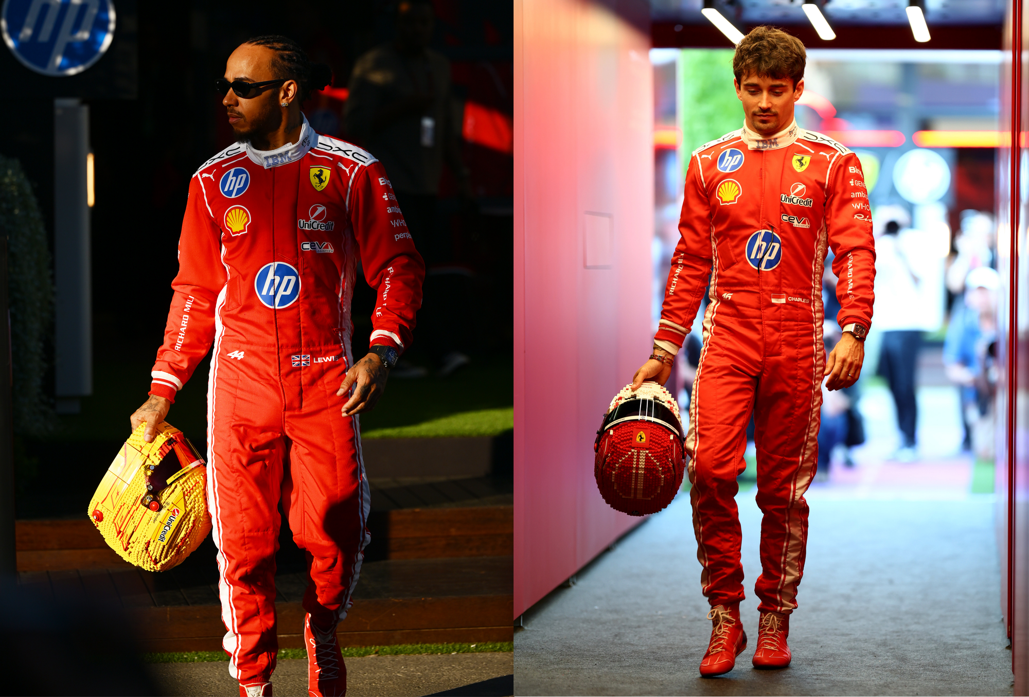 LEGO x Ferrari F1 Helmets: The New Collectible Every Charles Leclerc and Lewis Hamilton Fan Will Want