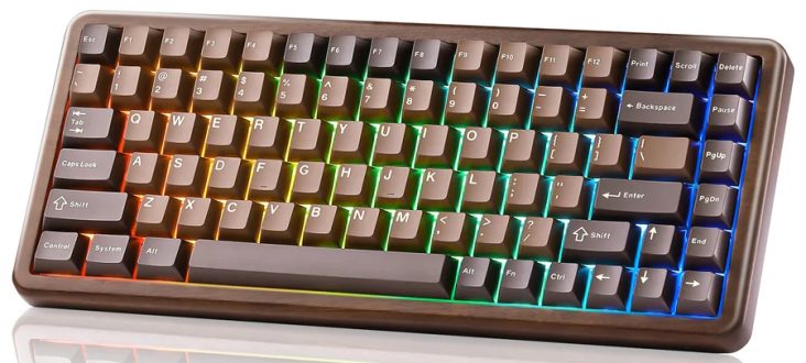 These New Walnut Mechanical Keyboards Make Natural Wood the Star of Your Desk Setup
