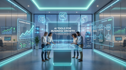 Transforming Business Efficiency: The Role of AI Tools in Driving Growth