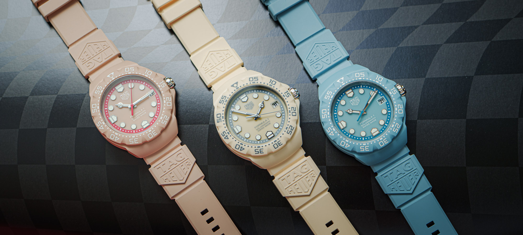 TAG Heuer’s New Formula 1 Pastel Watches Make Entry-Level Feel Luxe