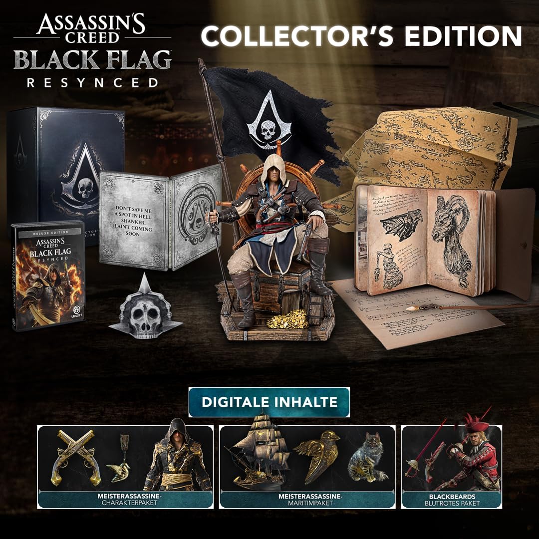 Assassin’s Creed Black Flag Resynced Leak Points to New Story Arcs and Playable Faces, Not Just a Remaster