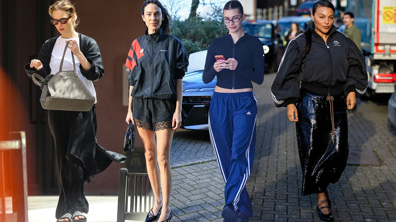 Track Is Back: How Celebrities Made Sporty Style Spring’s Most Wearable Trend