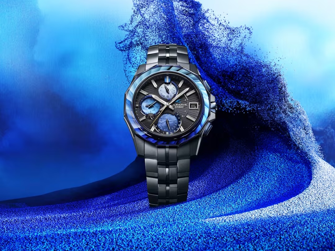 This $3,100 Solar Casio Uses Traditional Indigo Dyeing to Stand Out from Every Other Luxury Watch