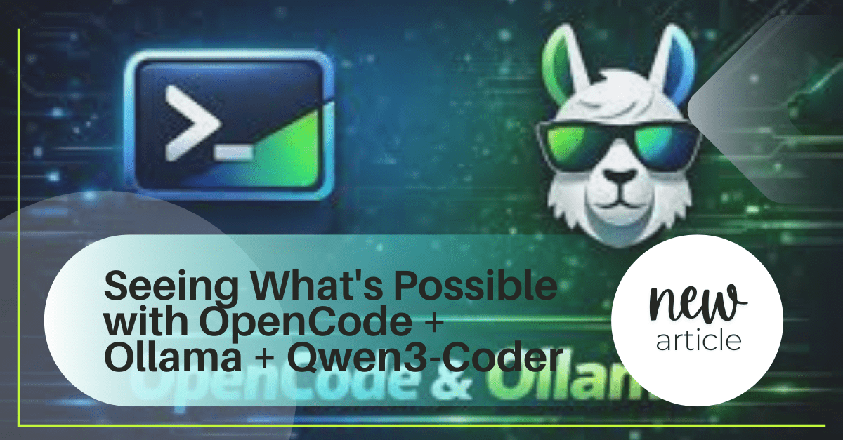 Run Your Own AI Coding Assistant Locally: How OpenCode, Ollama and Qwen3-Coder Stack Up Against Cloud Tools