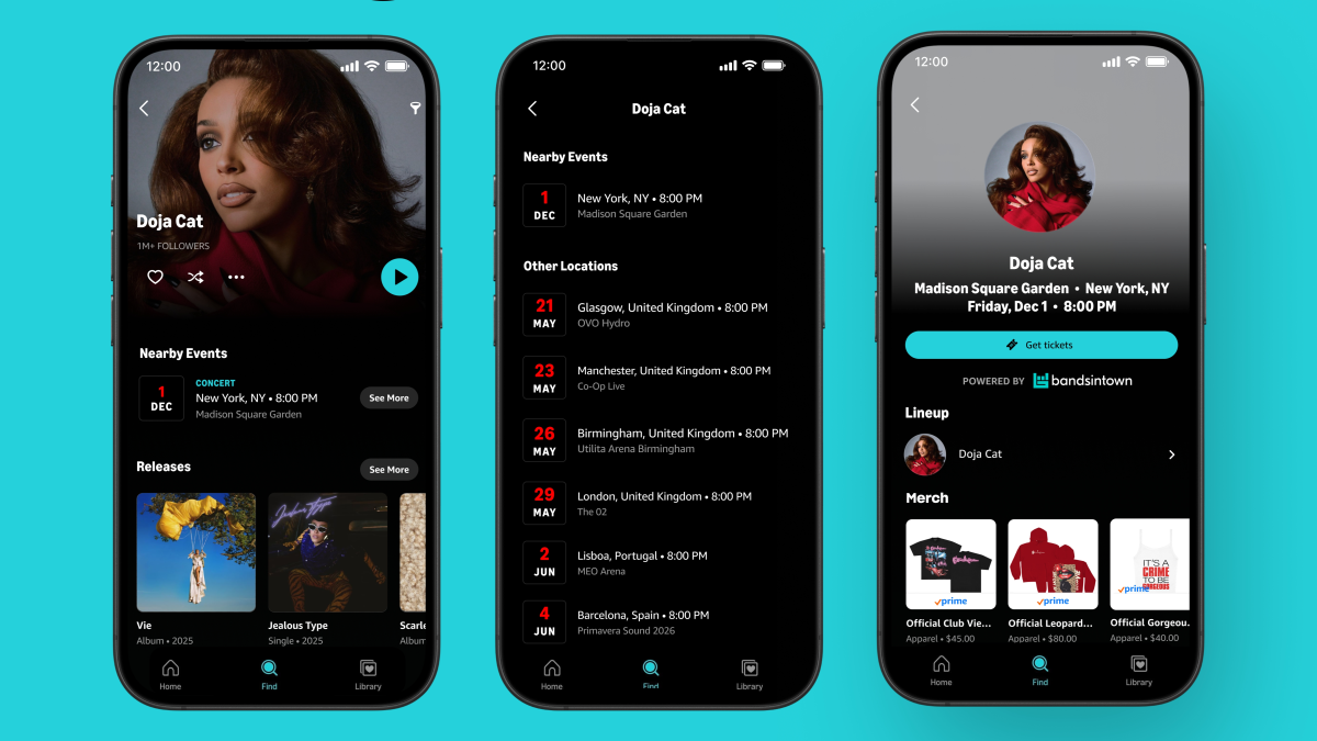 From Stream to Stage: How Amazon Music Is Turning Your Listening App into a Concert Guide