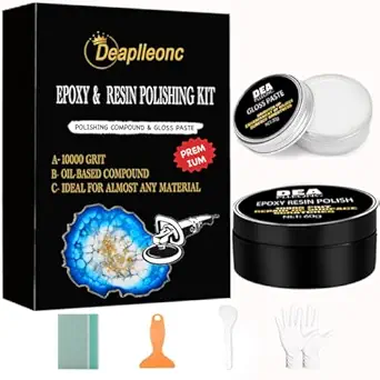 Stop Cloudy Resin Finishes: How to Choose the Right Polishing Compound for a Glassy Shine