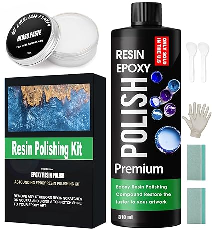 Stop Cloudy Resin Finishes: How to Choose the Right Polishing Compound for a Glassy Shine
