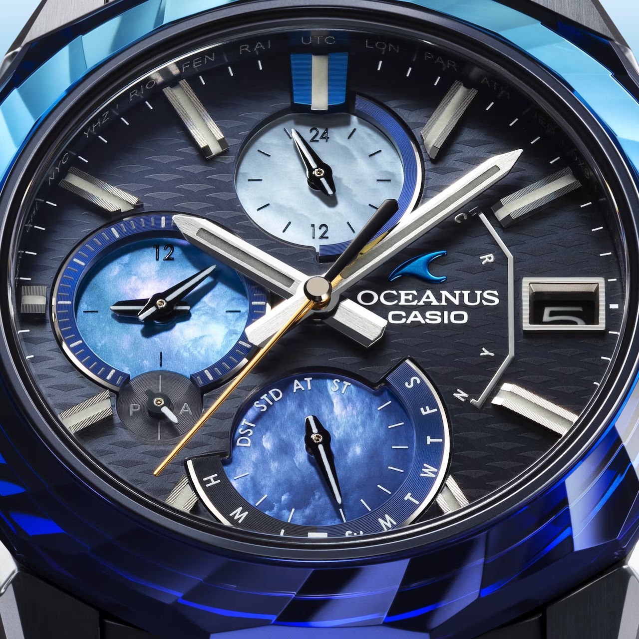 This $3,100 Solar Casio Uses Traditional Indigo Dyeing to Stand Out from Every Other Luxury Watch