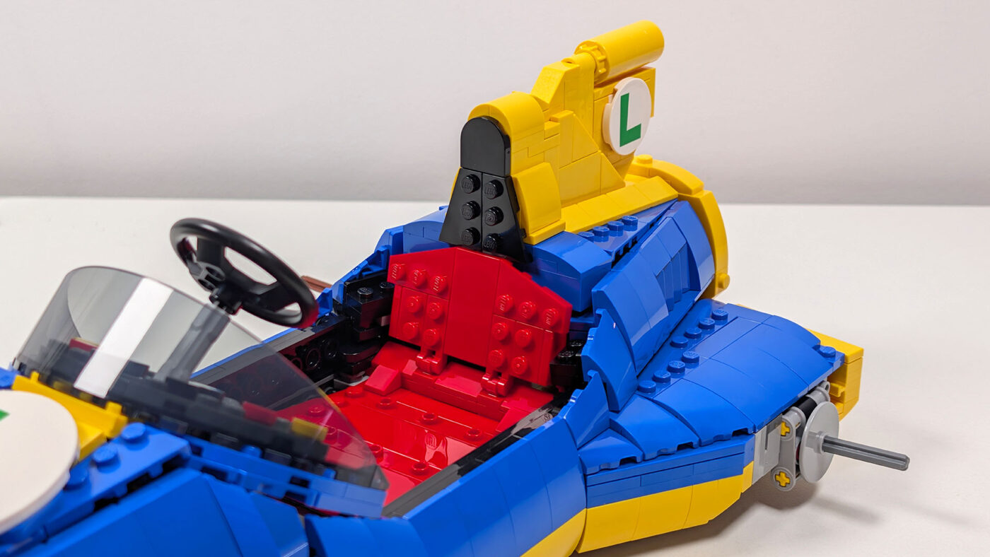 LEGO Mario Kart Luigi & Mach 8 Review: A Sharper Build Than Mario’s Standard Kart?