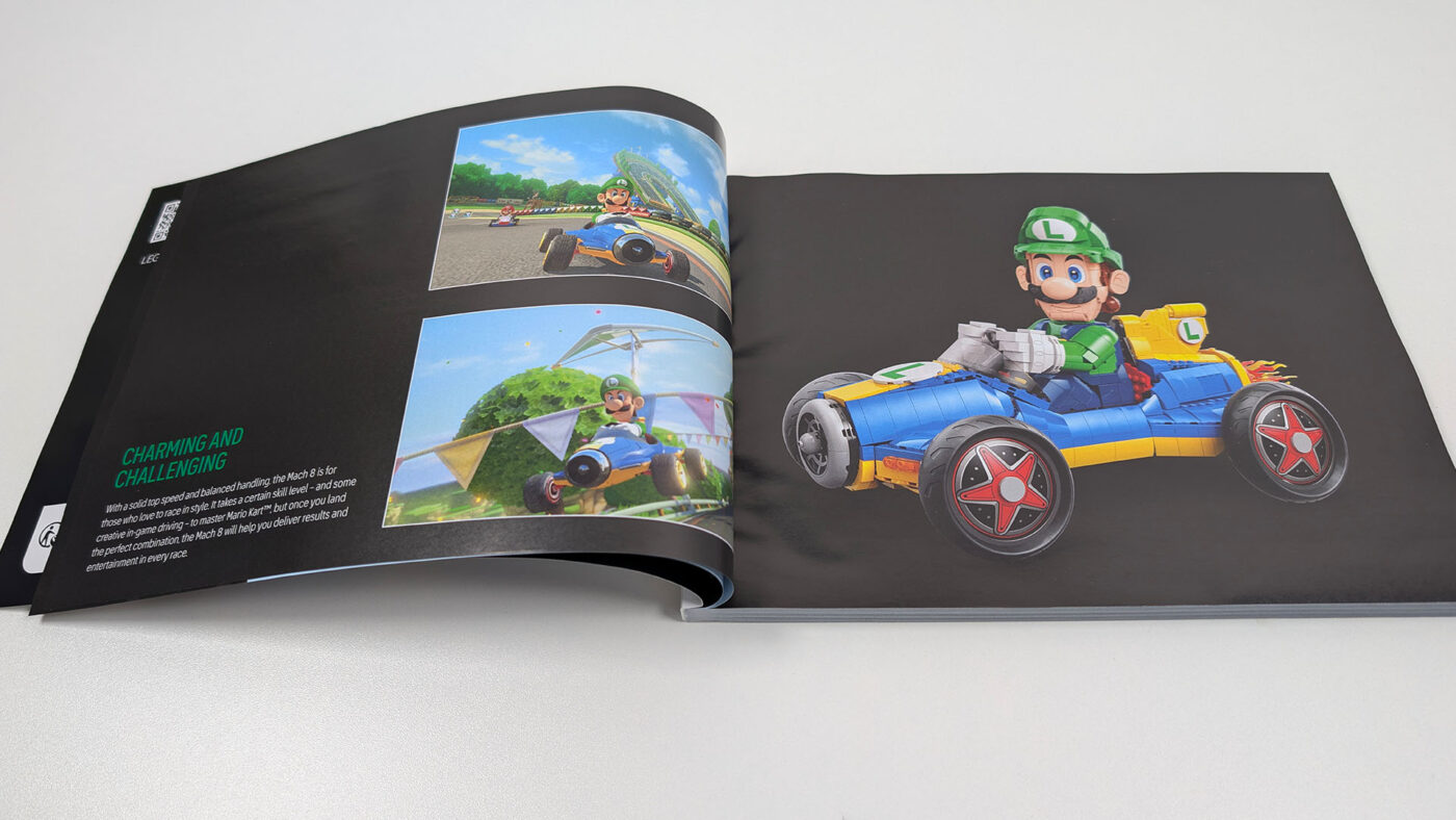 LEGO Mario Kart Luigi & Mach 8 Review: A Sharper Build Than Mario’s Standard Kart?