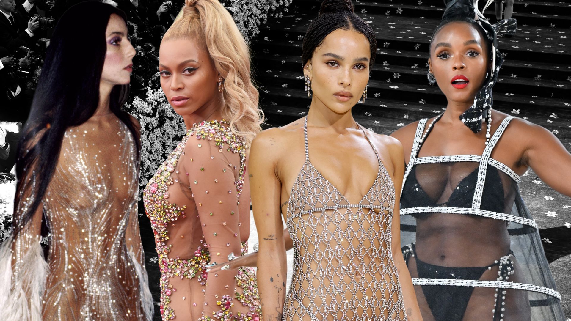 Why Celebrities Still Can’t Quit the ‘Naked Dress’