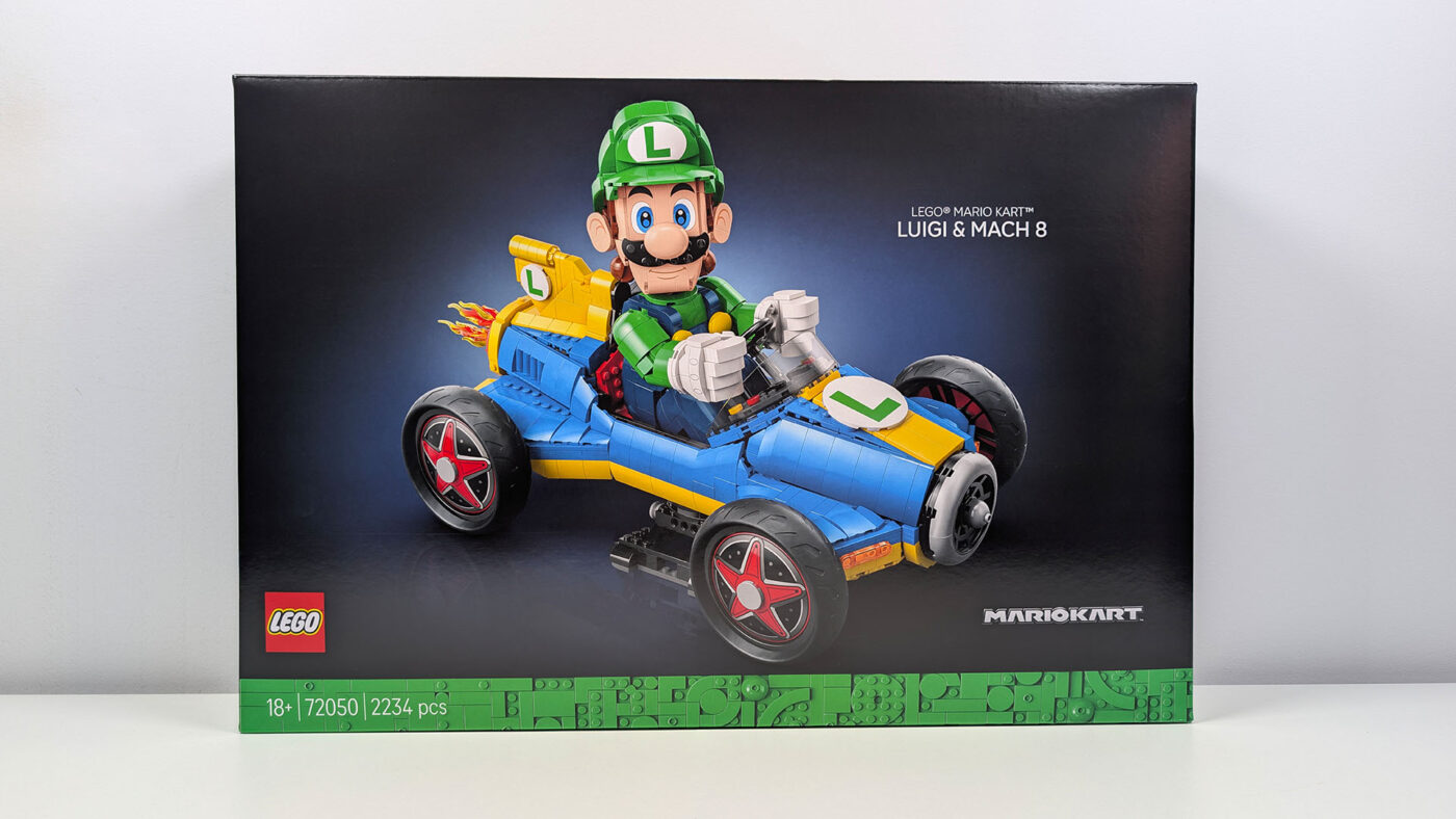 LEGO Mario Kart Luigi & Mach 8 Review: A Sharper Build Than Mario’s Standard Kart?
