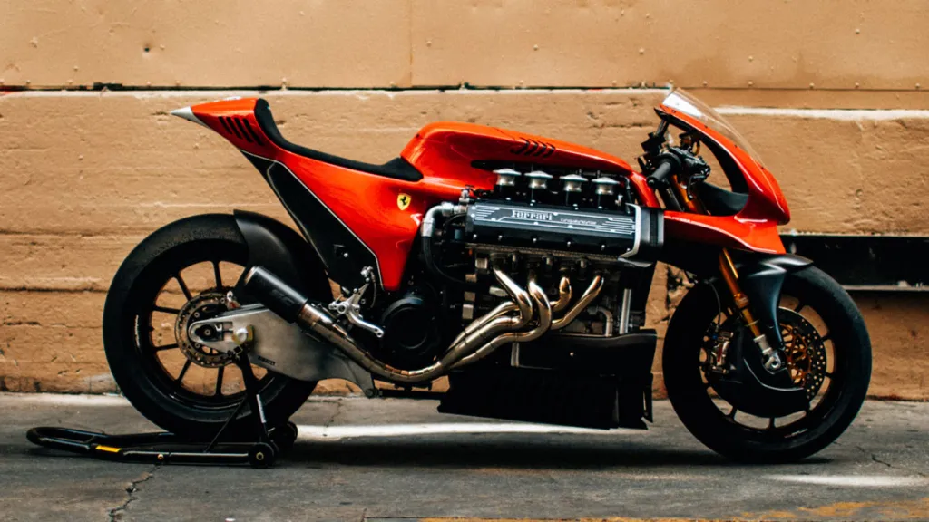 Inside the Half‑Million‑Dollar Ferrari V‑8 Motorcycle Redefining Custom Bike Insanity