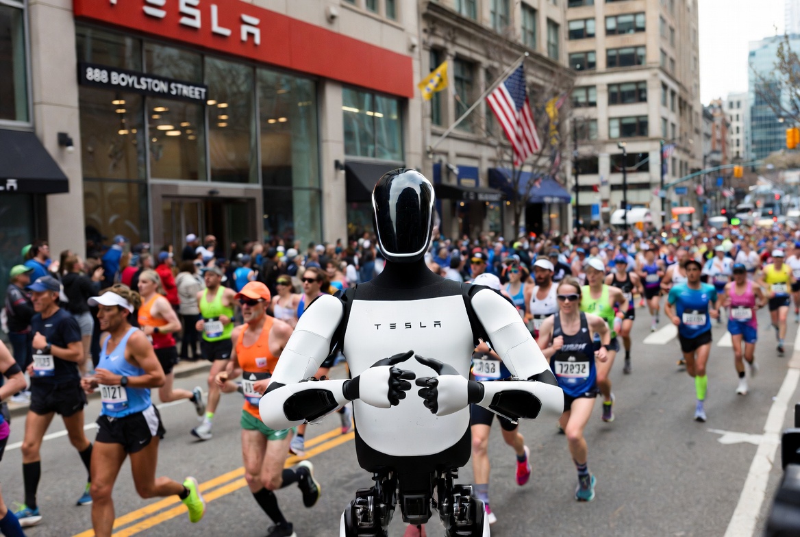 From Earth Day Events to Marathon Cameos: How Tesla Is Turning Optimus Into a Humanoid Robot Celebrity