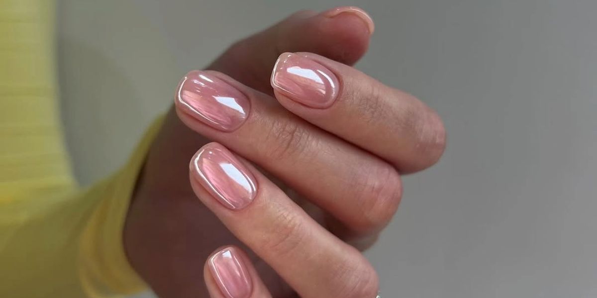 Chrome Nails Are Summer’s Shiniest Trend: 23 Ideas From Milky Whites to Iced Peach Tips