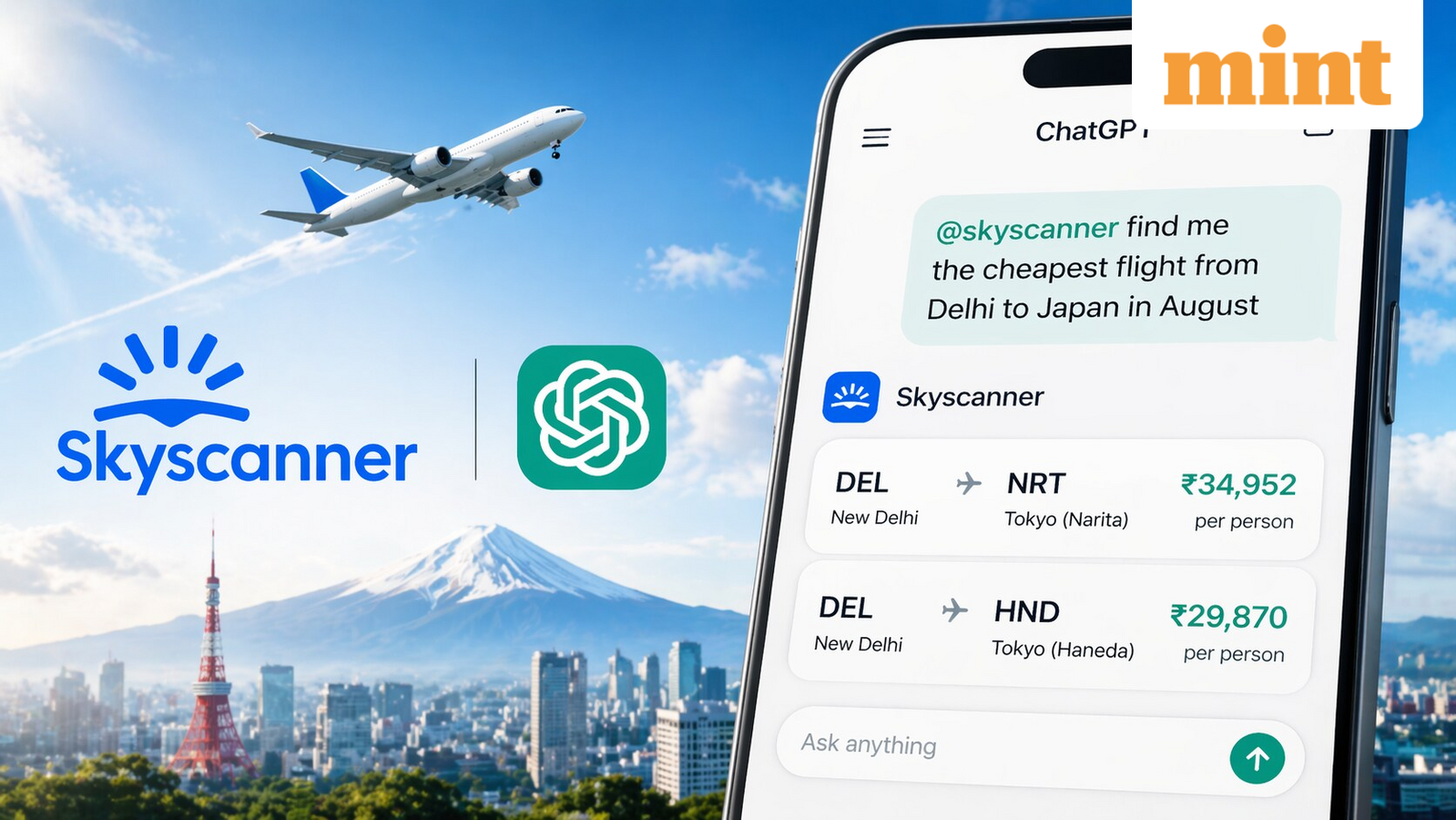 How to Use ChatGPT and Skyscanner Together to Find Cheaper Flights and Smarter Travel Tech