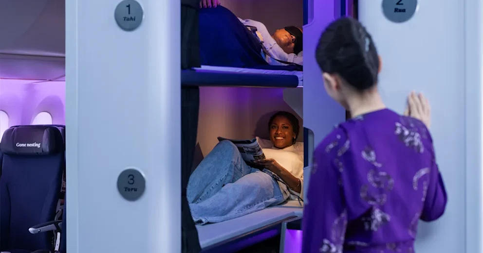 Air New Zealand’s Economy Bunk Beds: How Skynest Works, What It Costs and Who It’s For