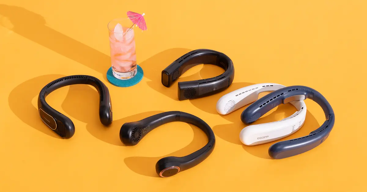 Neck Fans Are the Surprisingly Useful Wearable for Surviving Hot Commutes and Outdoor Walks
