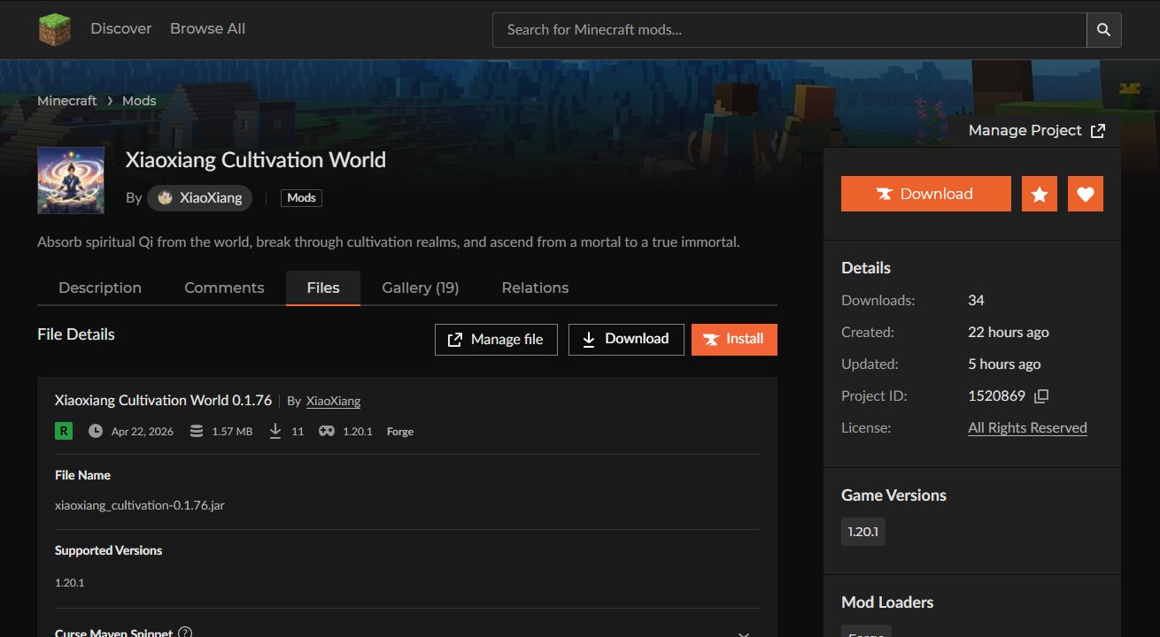 Build Your Own Cultivation World in Minecraft: A Beginner’s Guide to Xiaoxiang and Custom Modpacks