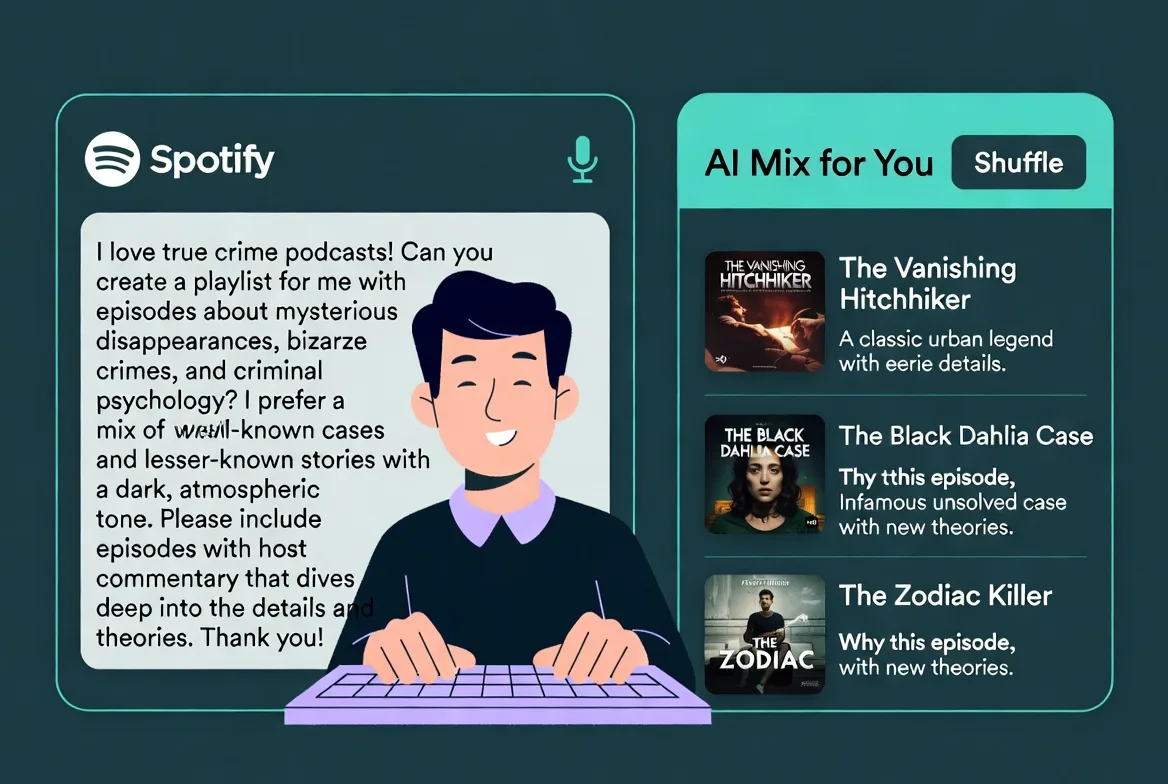 Spotify’s New AI Prompts Want to Pick Your Next Podcast — Here’s How It Really Works