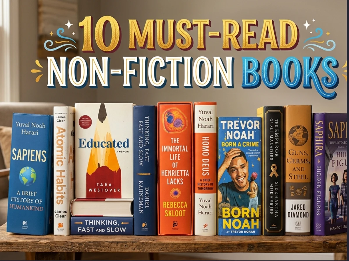 10 Non-Fiction Books That Will Completely Rewire How You Think About Life