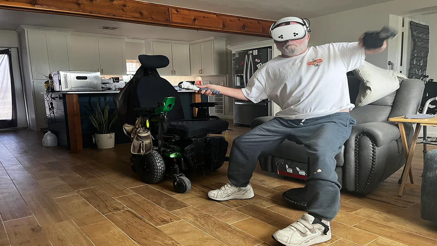 How One Veteran Is Using Virtual Reality To Rebuild His Life