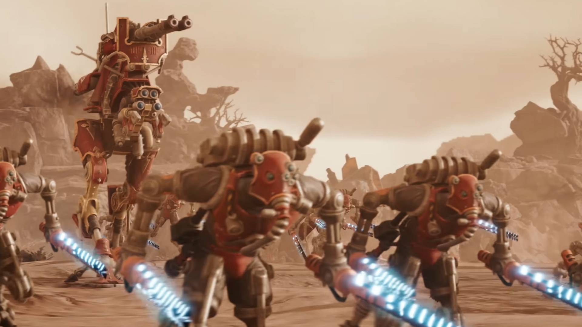 Adeptus Mechanicus March Into Dawn of War 4: Faction Breakdown, Necron Tease and RTS Stakes
