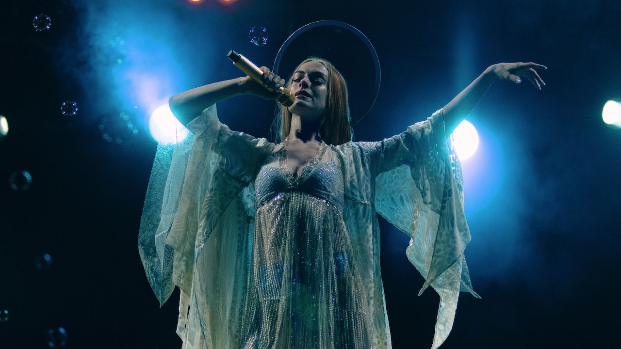 Why We’re Obsessed With Fake Pop Stars Right Now — And What Anne Hathaway’s ‘Mother Mary’ Got So Right