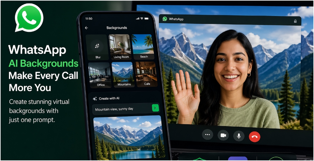Turn Every Video Call into a Nature Escape: How to Use WhatsApp’s New AI Backgrounds