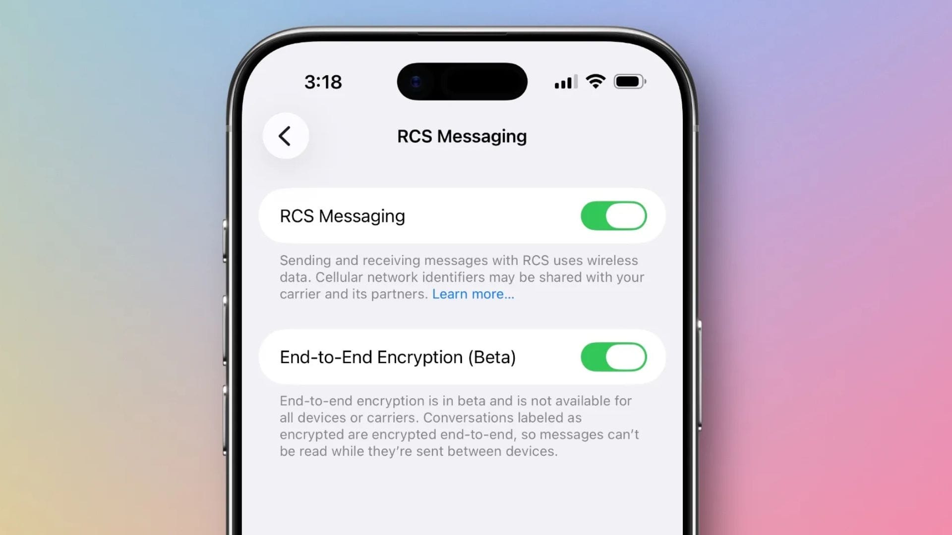 iPhone and Android Texts Finally Get End-to-End Encryption