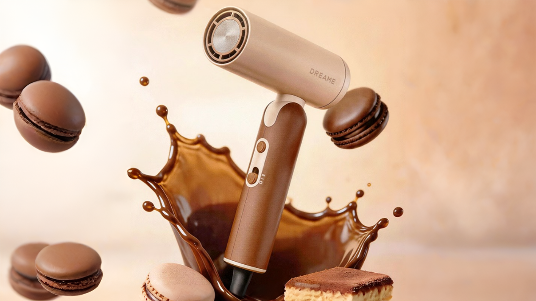 Dreame Pocket P10 Cake: Foldable Oil-Dispensing Hair Dryer Redefines Travel Styling