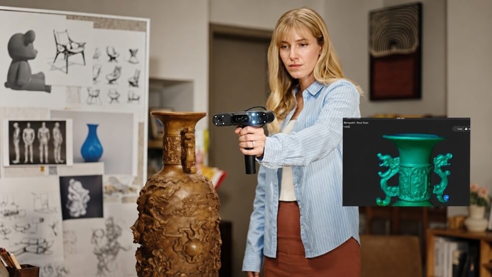 POP 4 Scanner Targets Faster Scan-to-Print Workflows for Creators