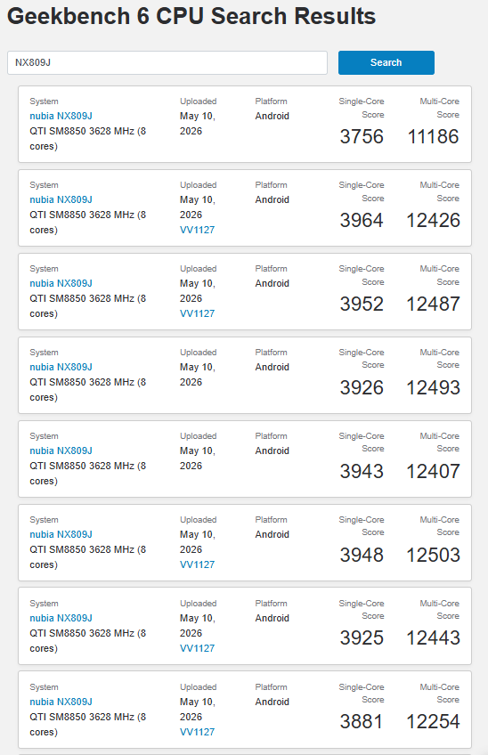RedMagic 11S Pro+ Sets New Android Benchmark With 4,000+ Single-Core Score