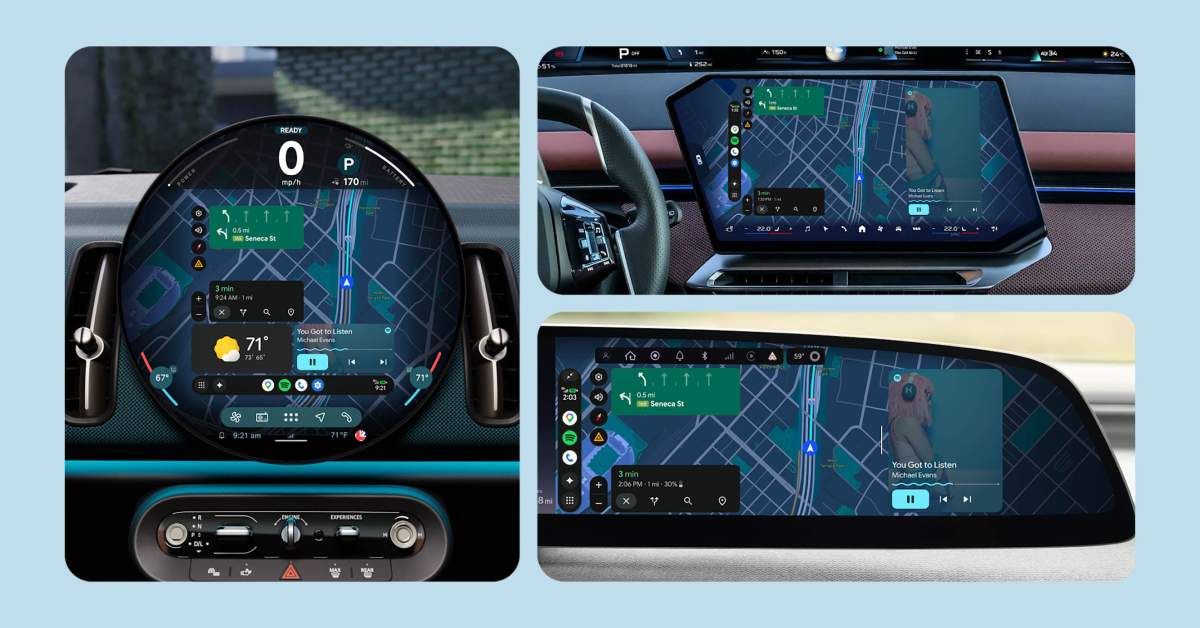 Android Auto’s Biggest Overhaul Yet: Material 3, Widgets, YouTube and Smarter Drives
