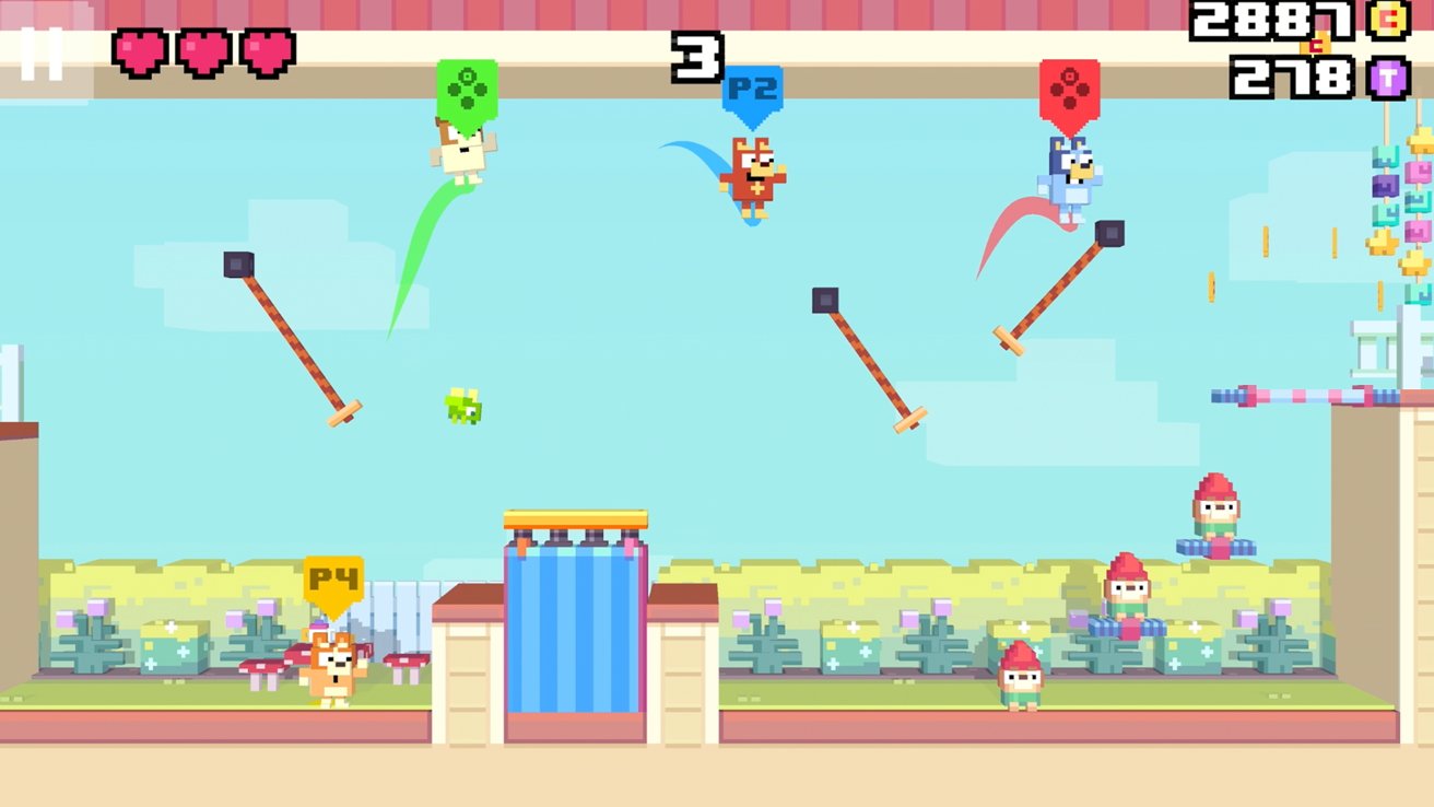 Bluey Invades Five Apple Arcade Games in a Limited-Time Crossover Event