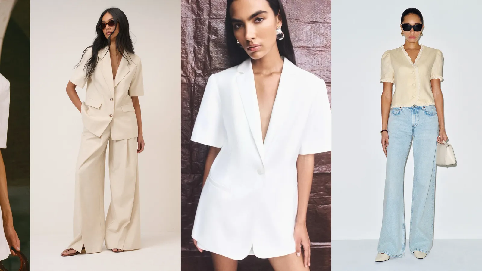 Short-Sleeve Blazers Are This Season's Effortless Tailoring Essential