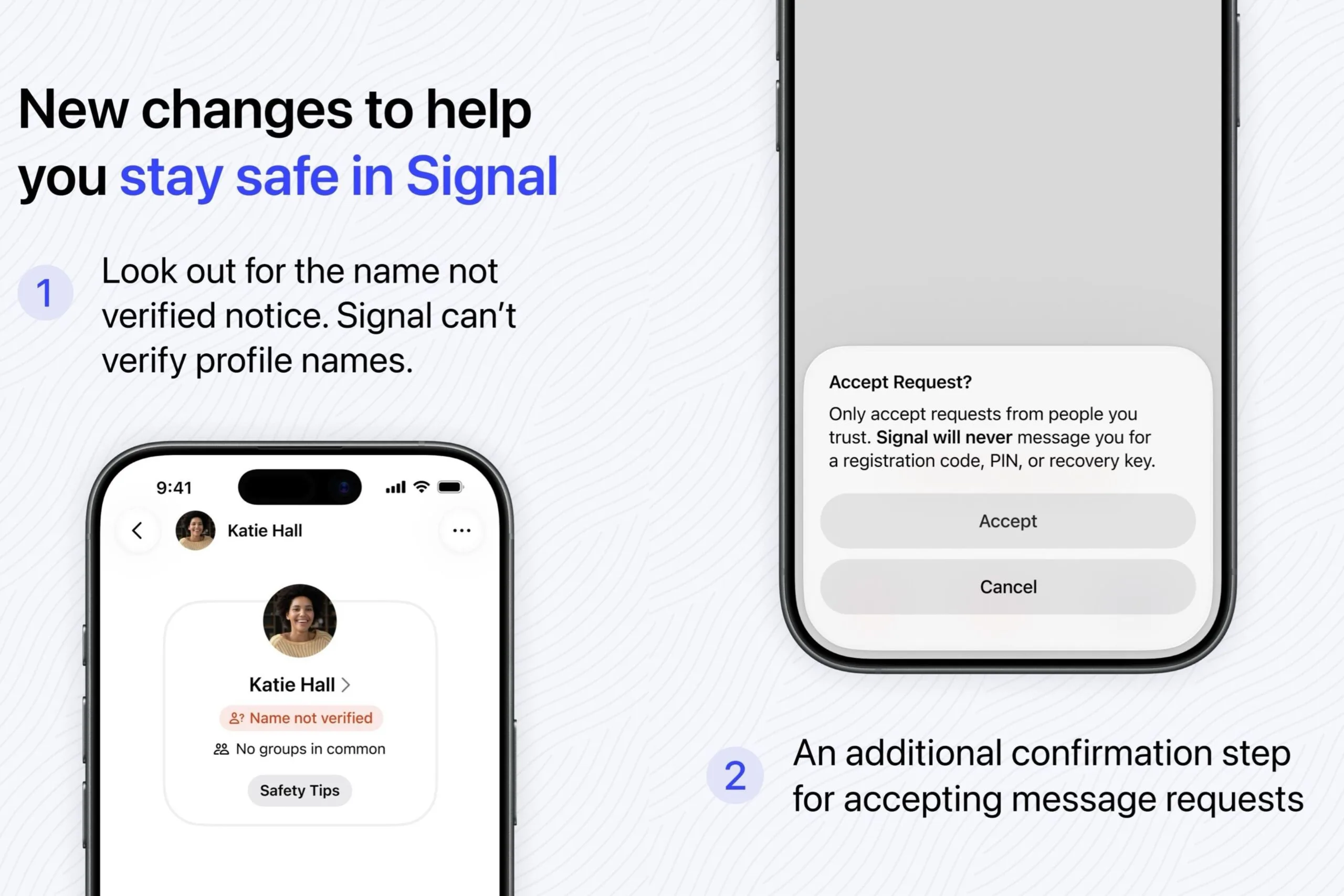 Signal’s New Phishing Warnings Help You Spot Scammers Posing as the App Itself