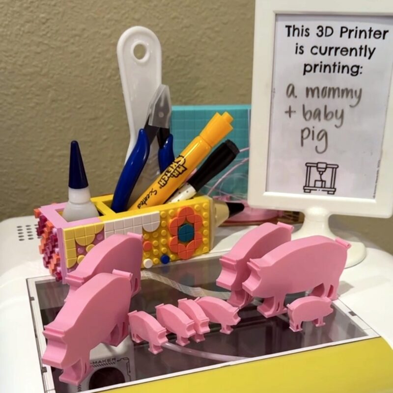90+ Creative 3D Printing Projects Kids Can Make at Home and School