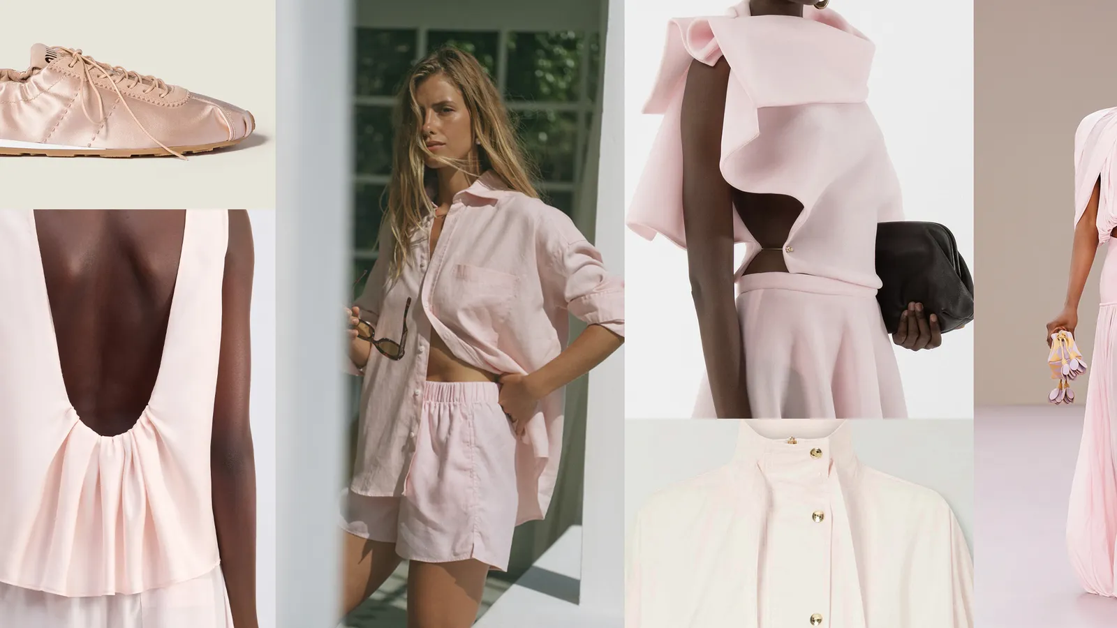 Pale Pink Is Spring's Softest Trend—From Runway Statement to Everyday Style