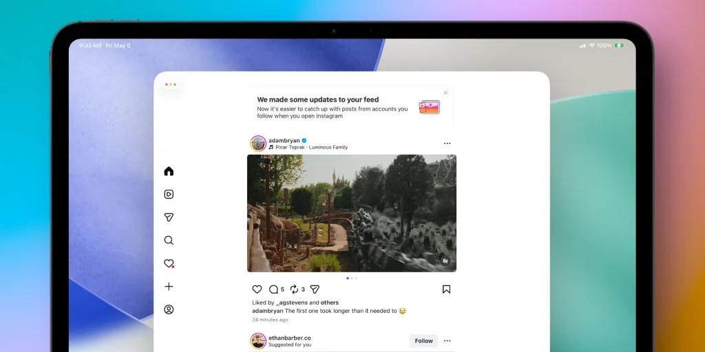 Instagram Abandons Reels‑First iPad Layout After User Backlash