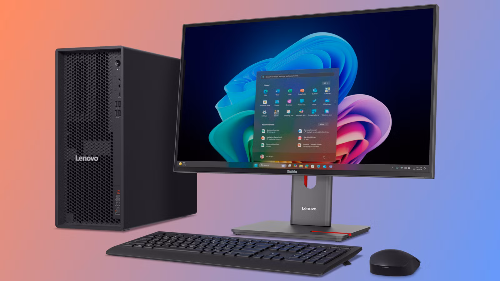 Lenovo ThinkStation P4 Redefines Workstation Performance With AMD Ryzen Pro and 3D V‑Cache