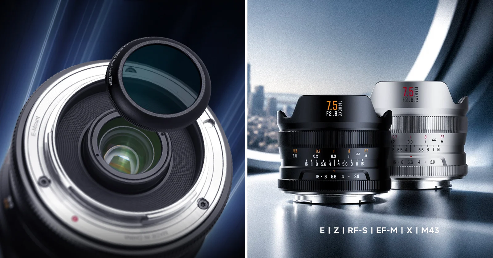 Brightin Star 7.5mm f/2.8 IV Fisheye Unlocks 190° Ultra-Wide Creativity for Mirrorless Shooters