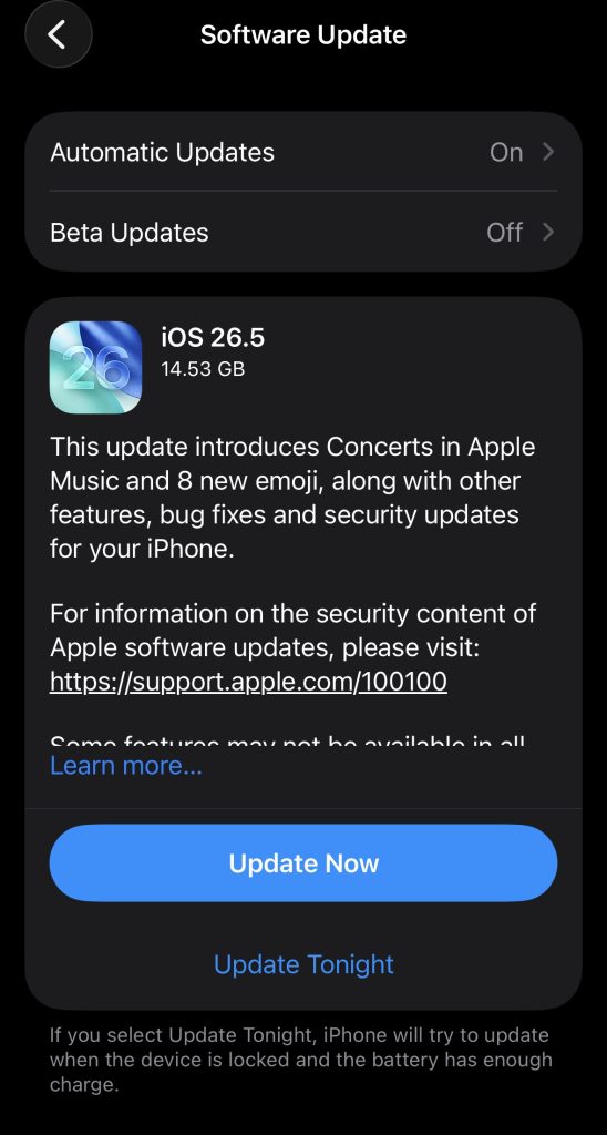 iOS 26.5 Brings Encrypted RCS Messaging and Smarter Maps: What’s New